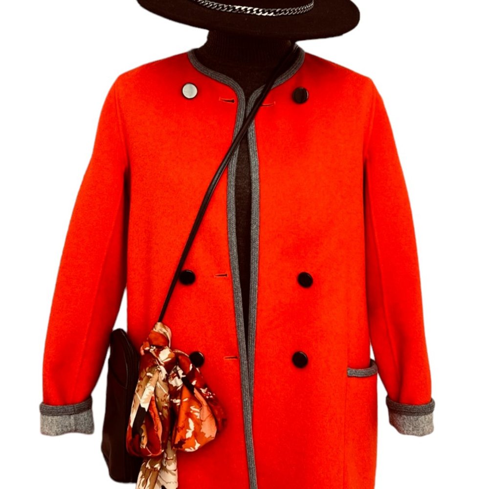 L. K. Bennett Wool & Cashmere  Coat Size XS